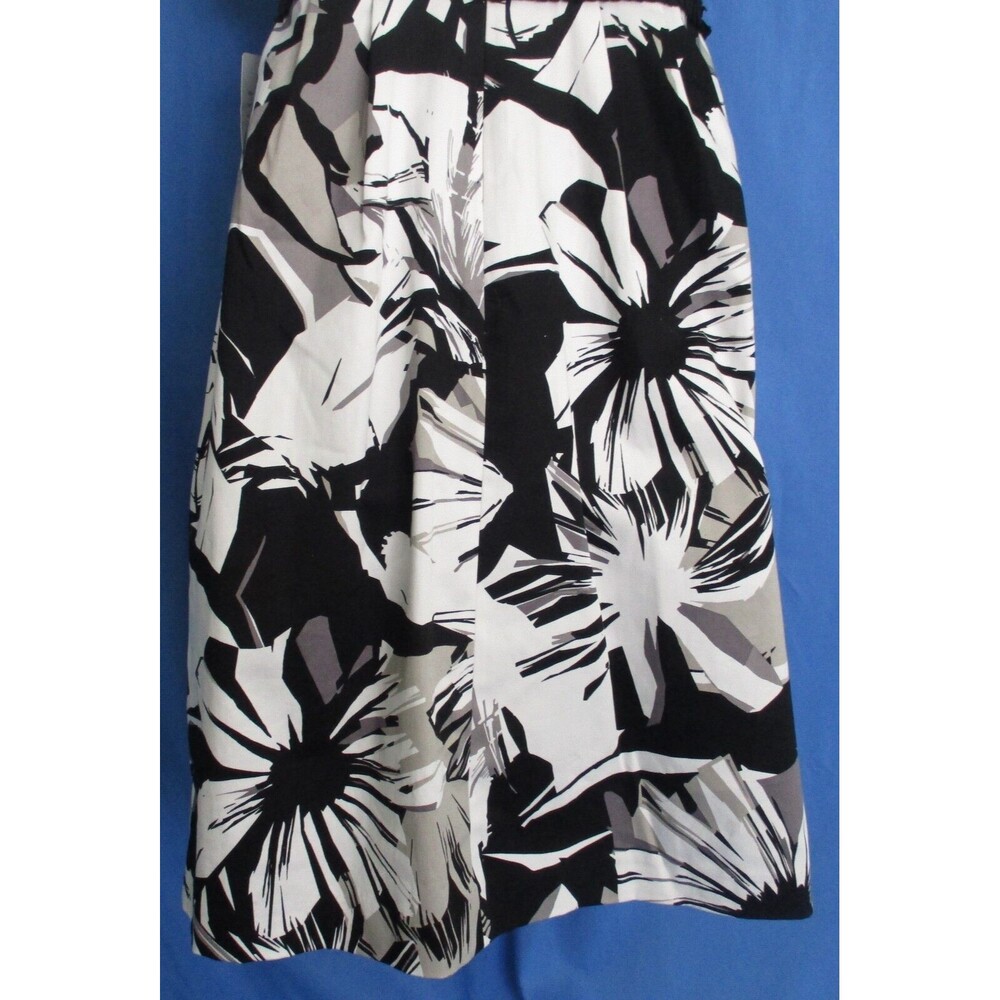 Women's Suzi Chin for Maggy Boutique Bustier Sleeveless Dress Floral Size 8 New - Picture 6 of 9